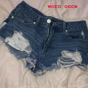 Jean shorts